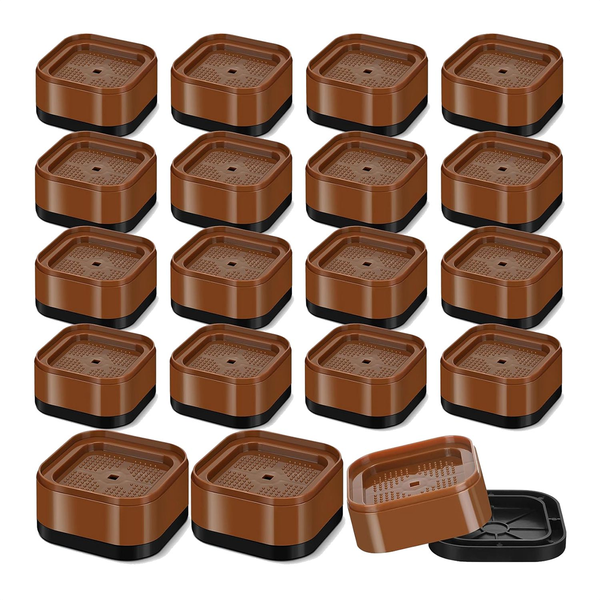Furniture Risers Adjustable Bed Risers Desk Leg Risers 1.38Inch