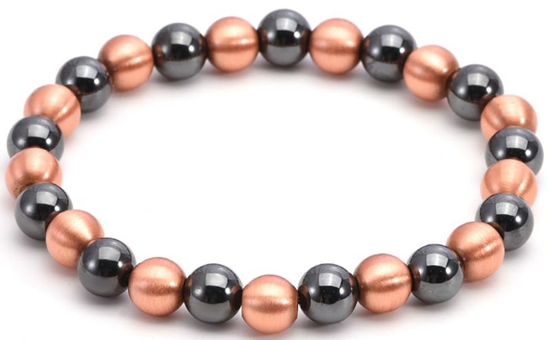 Copper Bracelets for Women Hematite Bracelet Men,Copper Jewelry for parents