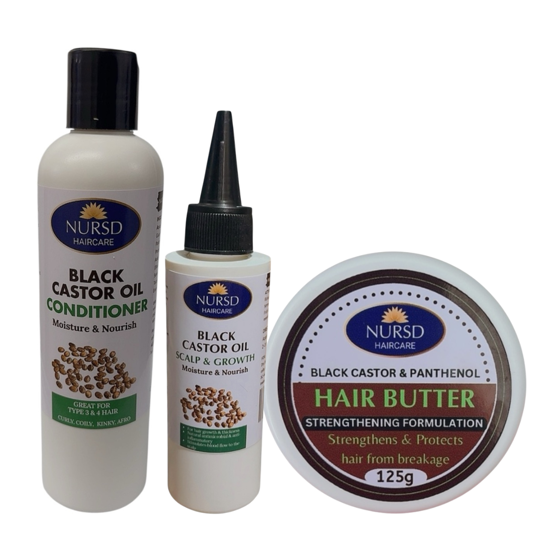 NURSD Organics Moisture Lock Kit for Dry and Damaged Hair