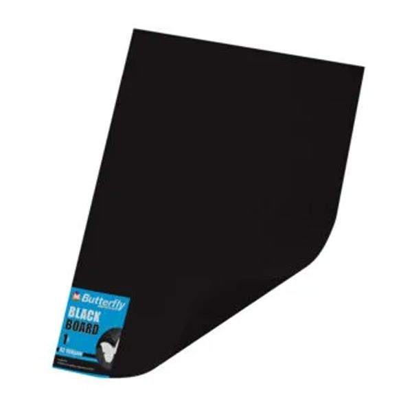 Butterfly Board - A2 160gsm Bright Singles - Wrapped (Black)