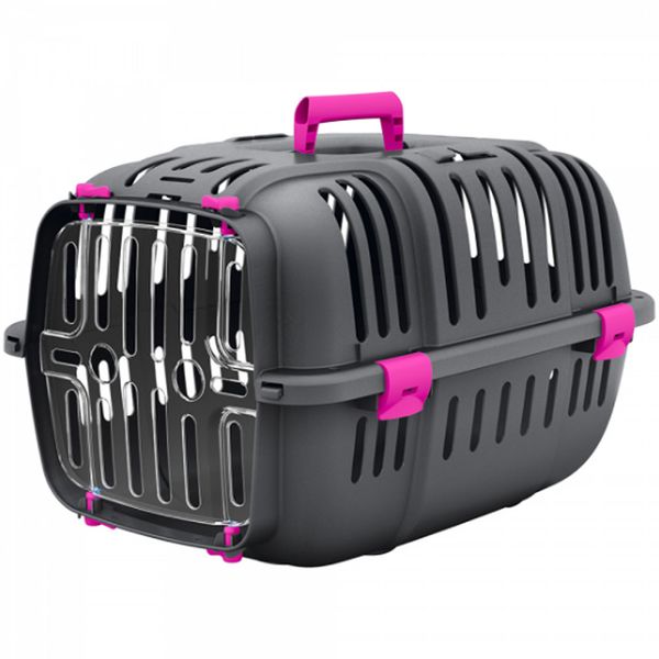 Ferplast Jet 20 Pet Carrier - Spacious &amp; Secure Travel Carrier for Small to Medium Pets