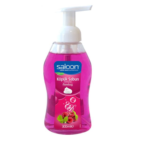 Saloon Foaming Raspberry Hand Soap - 300ml - 2 Pack