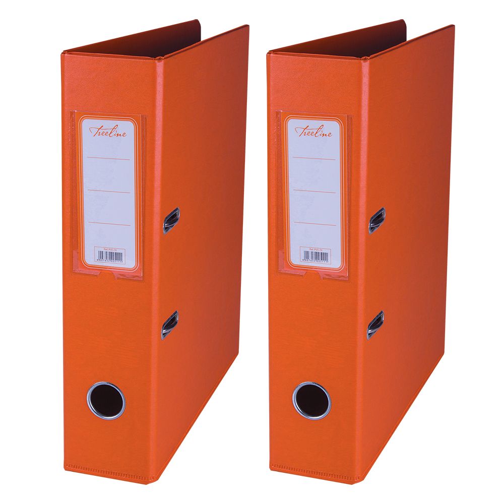 Treeline PVC 70 A4 PVC Lever Arch File Orange Pack of 2 Shop Today. Get it Tomorrow
