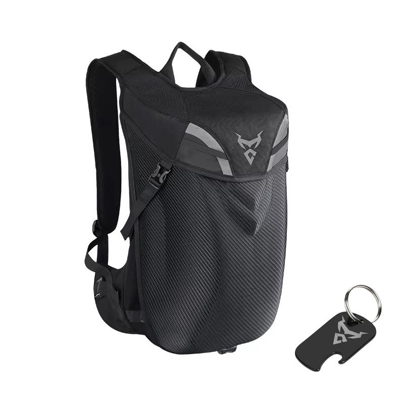 Motorcycle Backpack MaxViz LED Light Waterproof Expandable