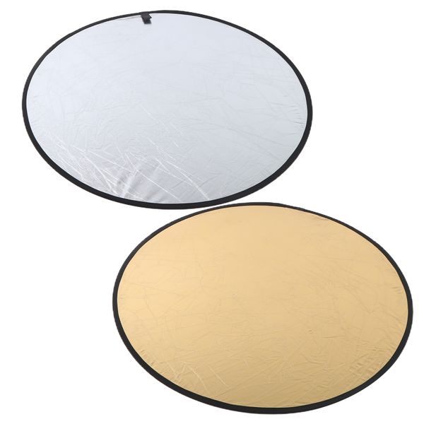 110cm 2-in-1 Reflector - Round Collapsible