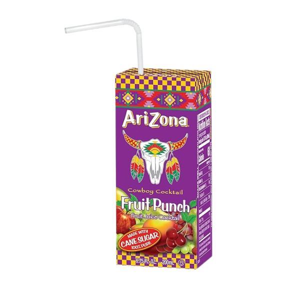 Arizona Box Fruit Punch 200ml x 8