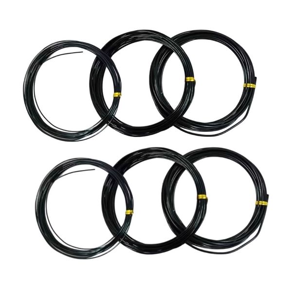 Garden Durable Anodized Aluminium Bonsai Training Wires 6pc(5m) - Special