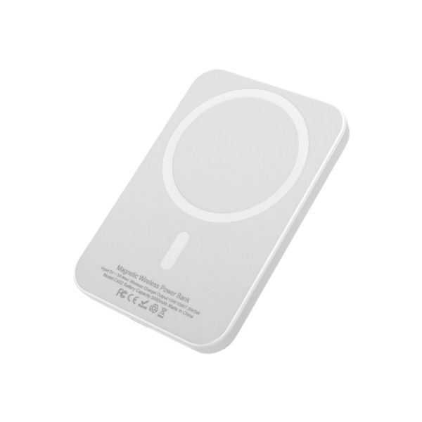 10W 5000mAh Wireless Power Bank, Fast Charging, Portable and Compact