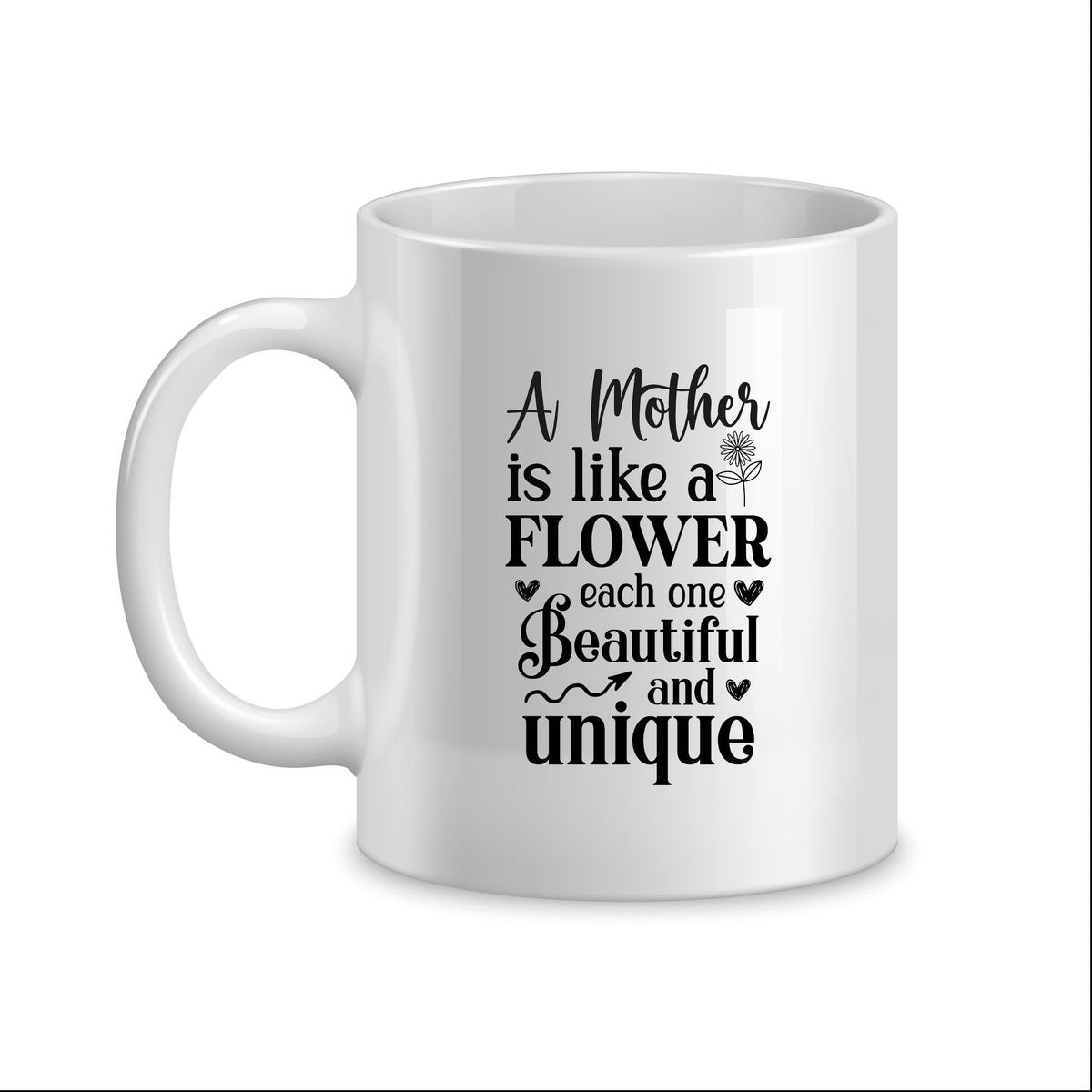 Mum Mug ASDA Birth Month Mug For Mothers Day For Grandma, Floral