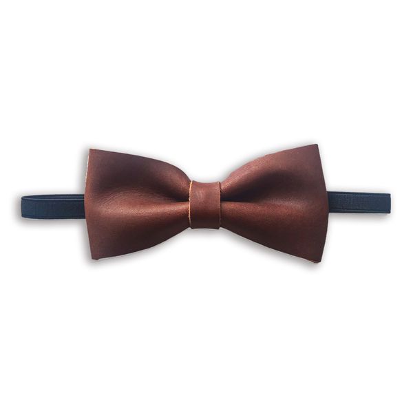 Leather Bow Tie