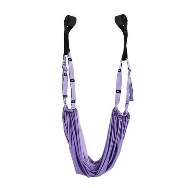 GB Adjustable Wall Aerial Yoga Rope-Purple