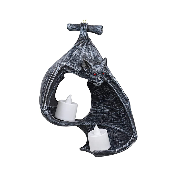 Bat Tealight Candle Holder Halloween Hanging Decoration