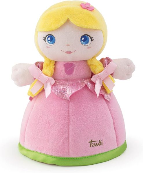 Trudi Flowering Doll Pink Rose 16cm