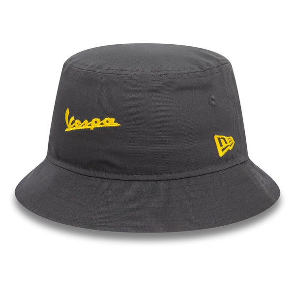 Vespa Seasonal Tapered Bucket Hat - Dark Grey
