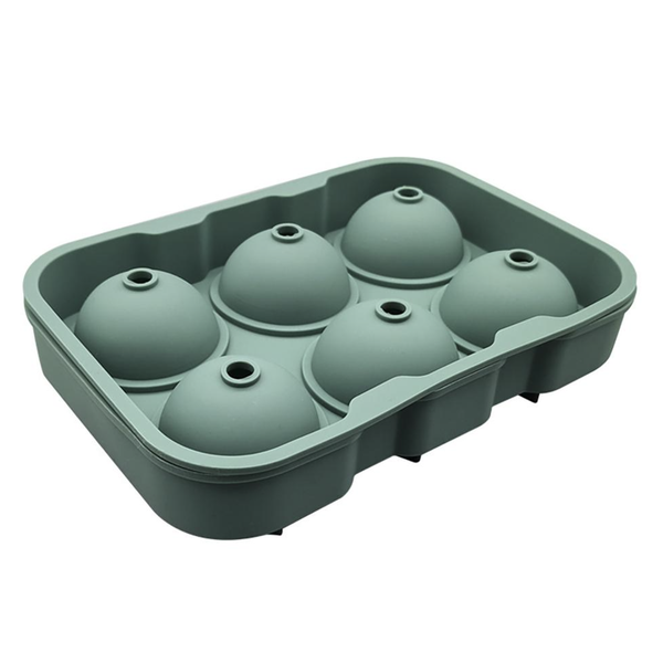 Silicone Sphere Ice Moulds - 6 Giant Moulds