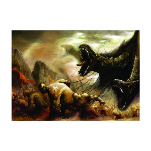 God of War Vintage - A1 Poster