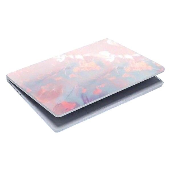 Marble Design Hard Shell Anti Slip Case For MacBook Pro - Pink &amp; Blue