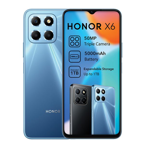 Honor X6 Dual Sim 64GB - Ocean Blue