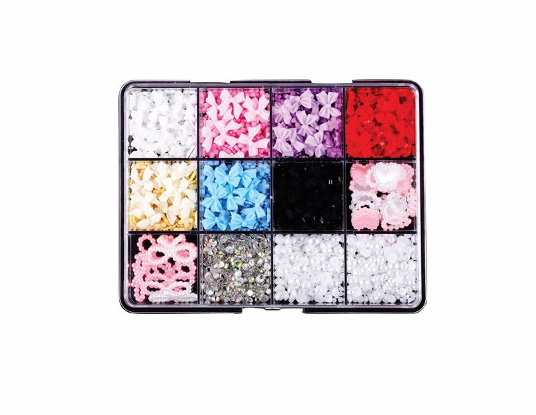 Nail art mixed decor-D