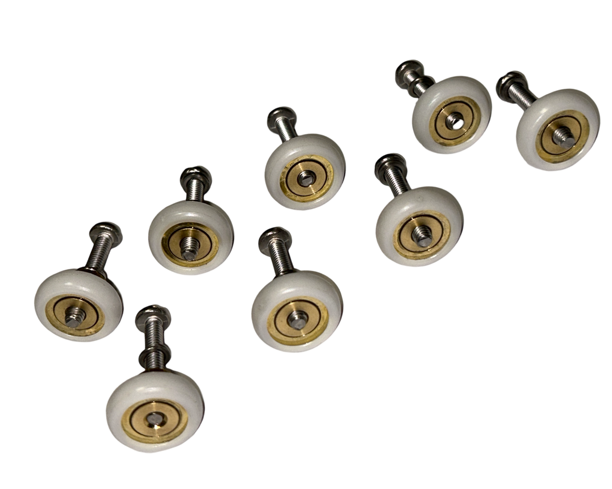 Shower Door Rollers with Screws Combo 8