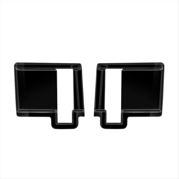Car Middle Door Handle Frame Trim Sticker for Bright Compatible with Toyota