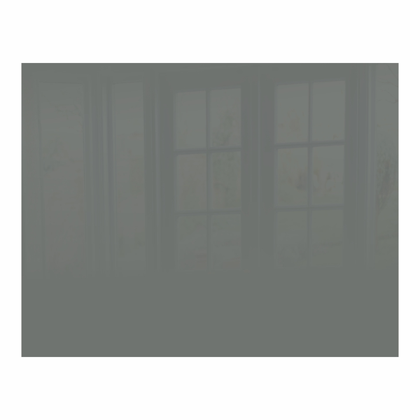Decorative Glass Wall Tile (898 X 700 X 6mm) Mouse Grey