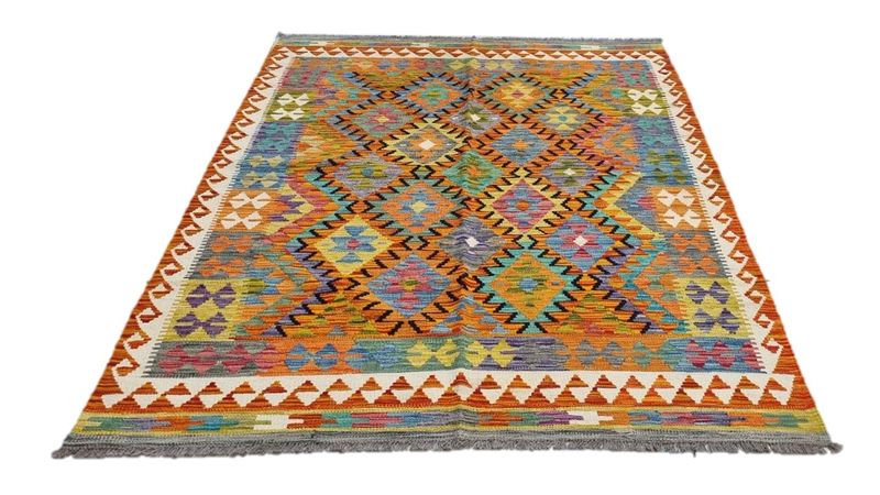 Stunning Afghan Chobi Kilim 200cm x 150cm Hand Made