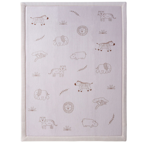 Hakuna Matte - CloudSoft Play Mat Carpet - Safari Animals 170 x 120 cm