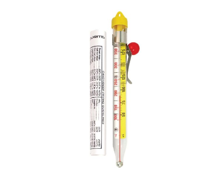 2pc Sugar Candy Cooking &amp; Deep Fry Thermometer - Clip-On - 50 C to 350 C