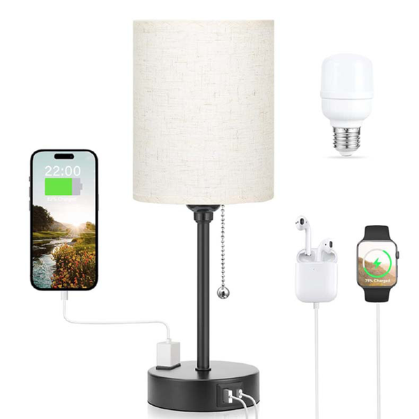 Small Lamps Bedroom Lamps Pull Chain Table Lamps Nightstand Lamps