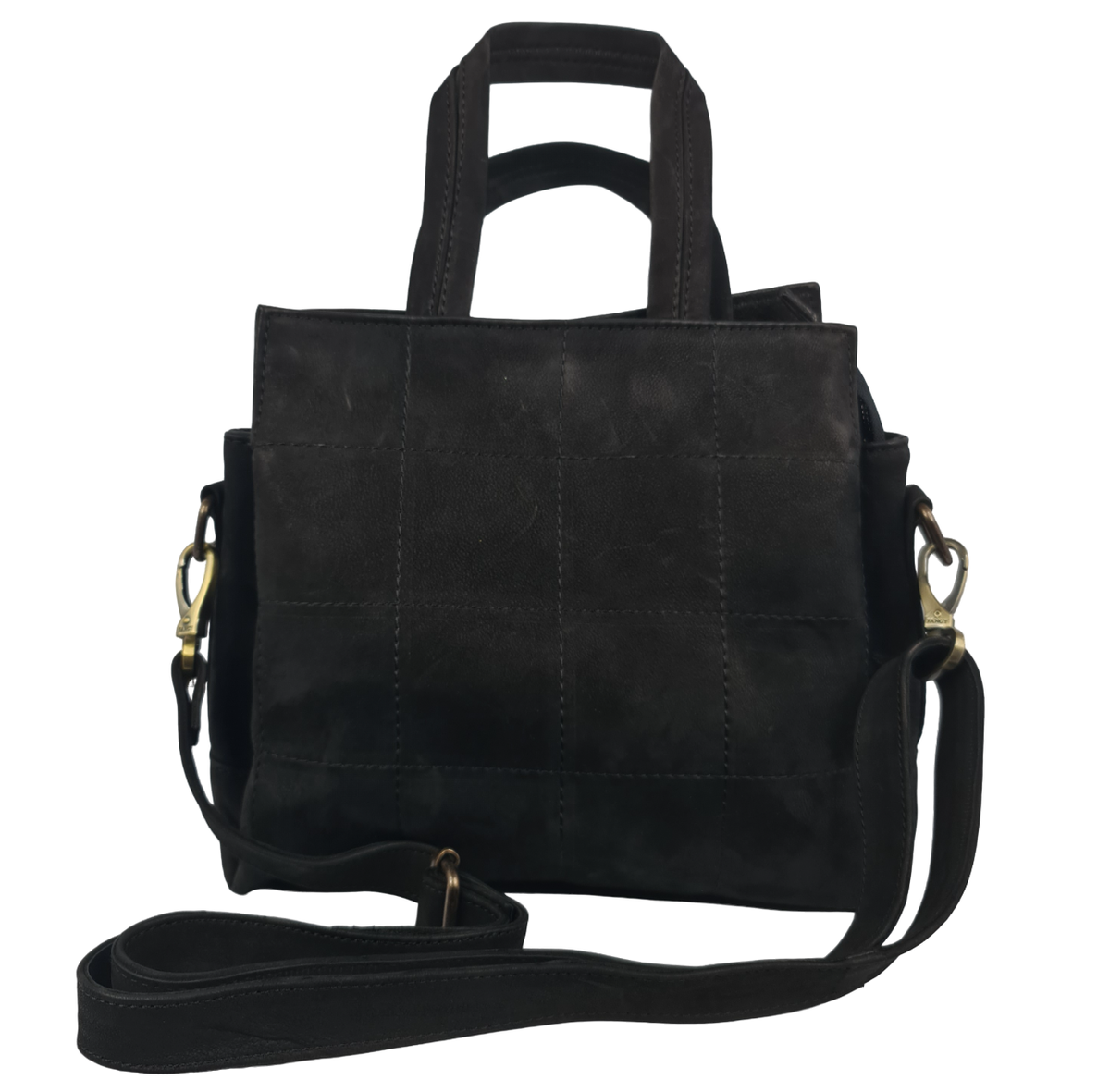 Ladies Genuine Leather Handbag in Nubuck/Buffalo or Cow Shop Today