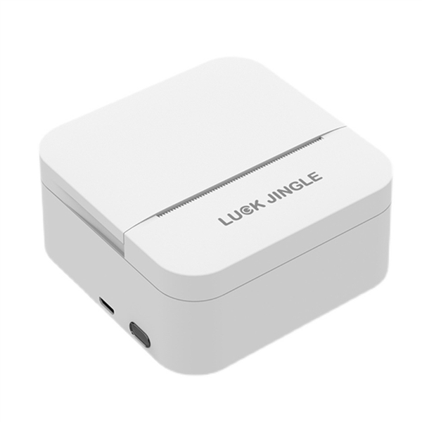 LUCK JINGLE Sticker Printer Machine-Mini Bluetooth Inkless Thermal Photo