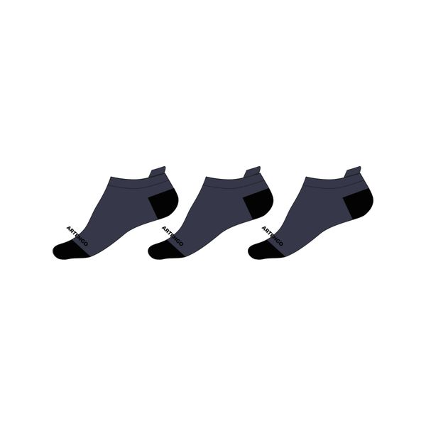 Artengo Kids' Low Tennis Socks Tri-Pack RS 160