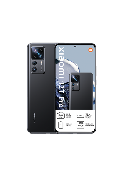 Xiaomi 12T Pro 256GB 5G Dual Sim - Black