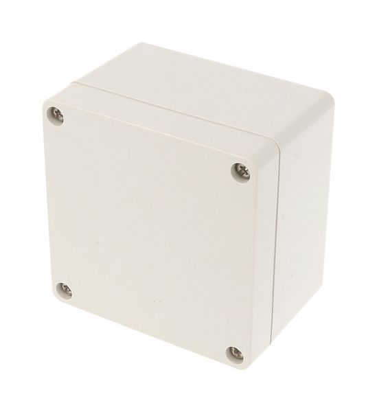 1554EGY ABS Enclosure 90x90x60.5mm IP66 Grey with Lid