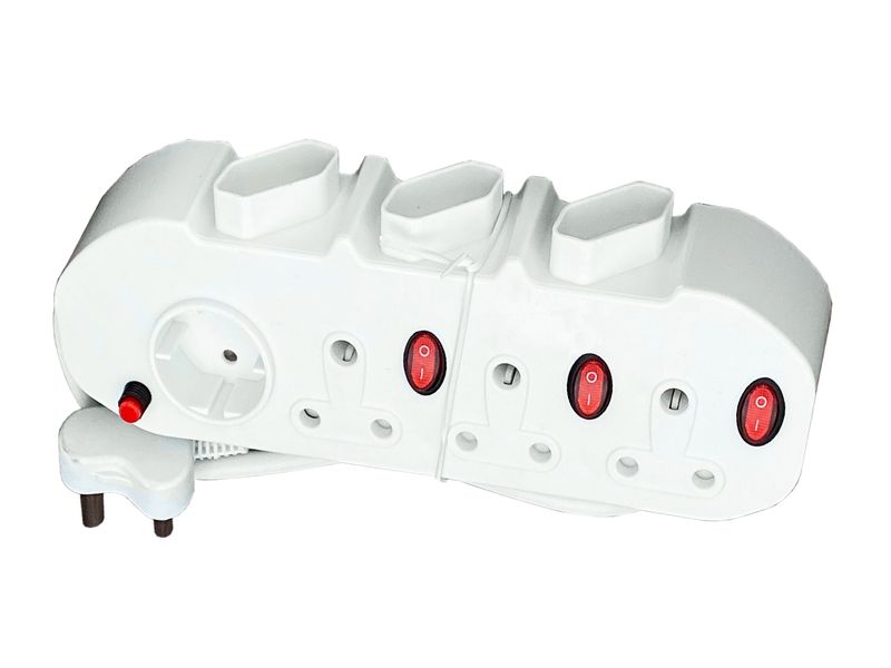 Everlotus Multiplug, 7 Way, up, w/Switch Mi-07B