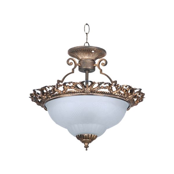 ACDC - 230vac, 3xe27, Metal Body &amp; Glass Cover, Pendant