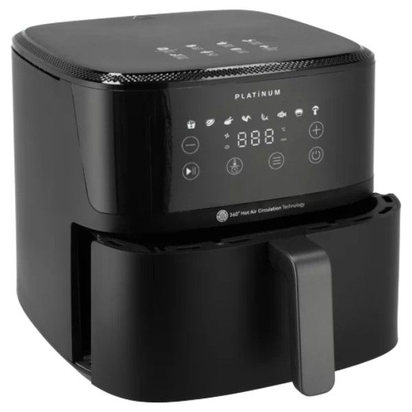 Platinum Digital Air Fryer 6.6L 2000W - Large Capacity