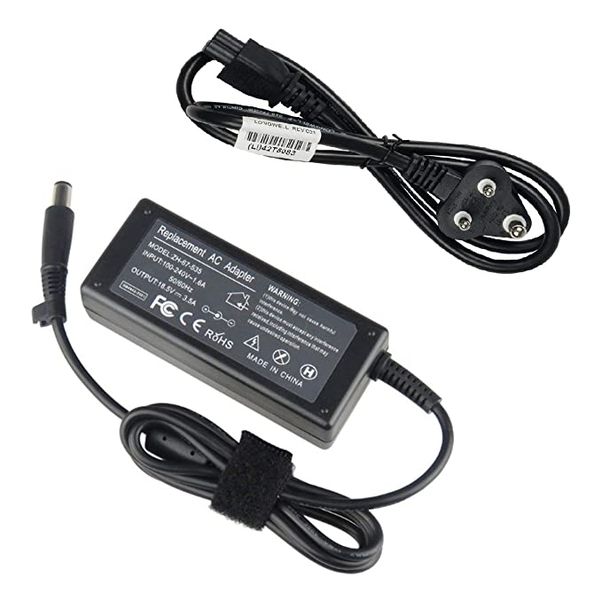 Replacement Charger For HP 3.5A 18.5V 65W 7.4mm X 5.0mm Laptop