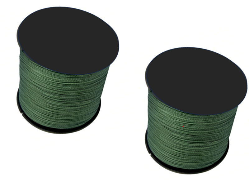 Braided Fishing Line 300m 15LB -2 PACK