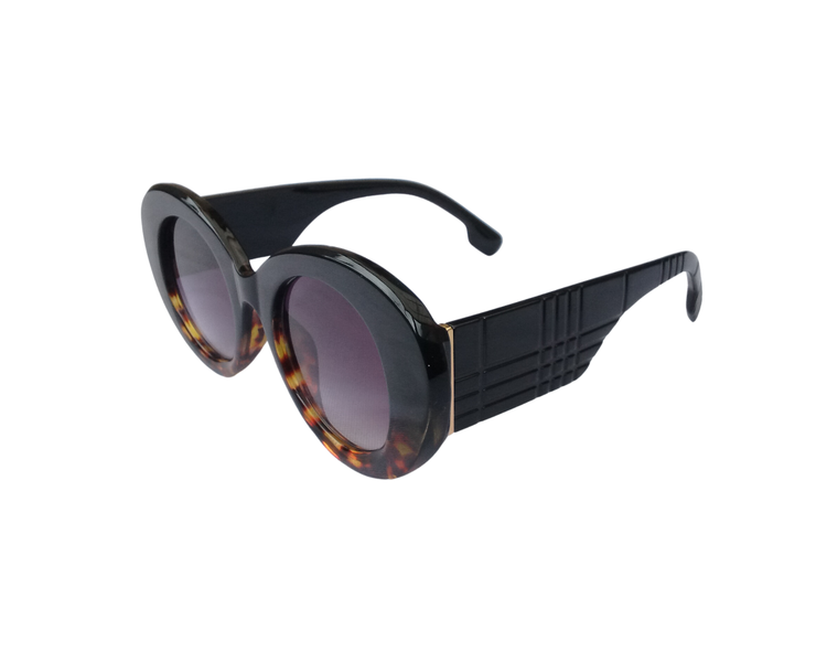 Elegant Luxurious Thick Frame Large Women UV400 Sunglasses