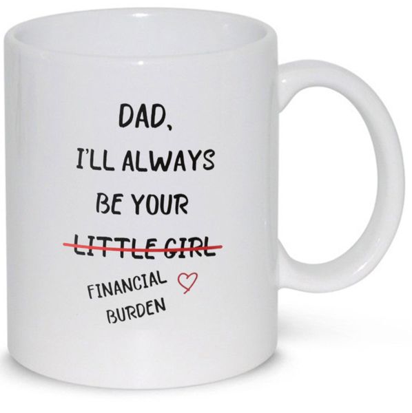 Dad's Financial Burden Birthday Christmas Father's Day Gift Coffee Mug