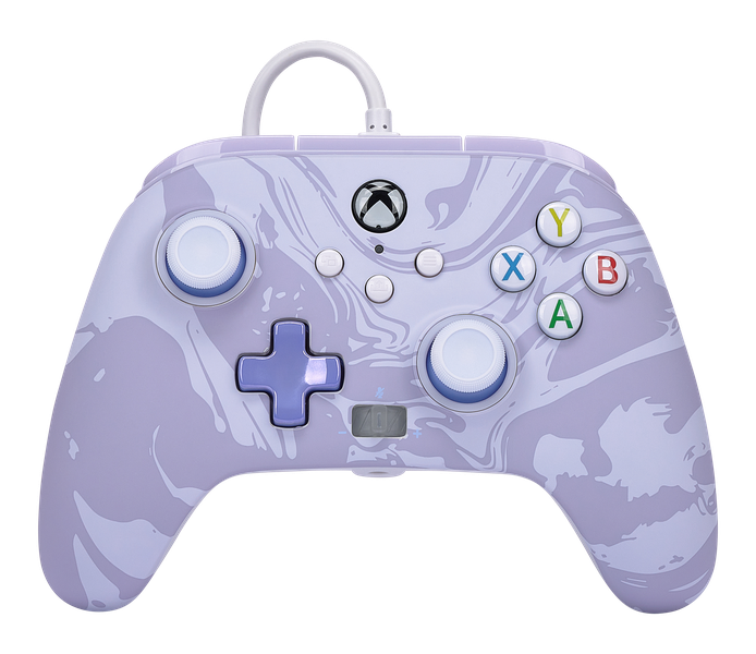 Power A Enhanced Wired Controller XB Series X/S - Lavernder Swirl