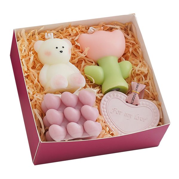 Valentine's Day Scented Candle Gift Box