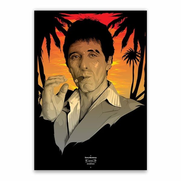 Tony Montana Scarface Poster - A1