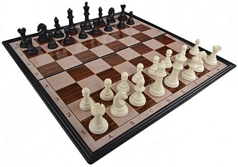 Magnetic Chess Board &amp; Pieces Set