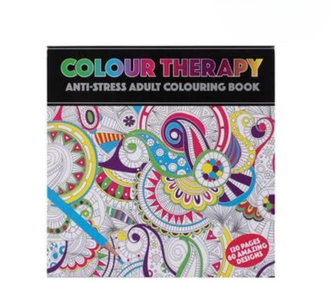 Relaxation Retreat: 120-Page Colouring Therapy for Stress Relief - 21×20 cm