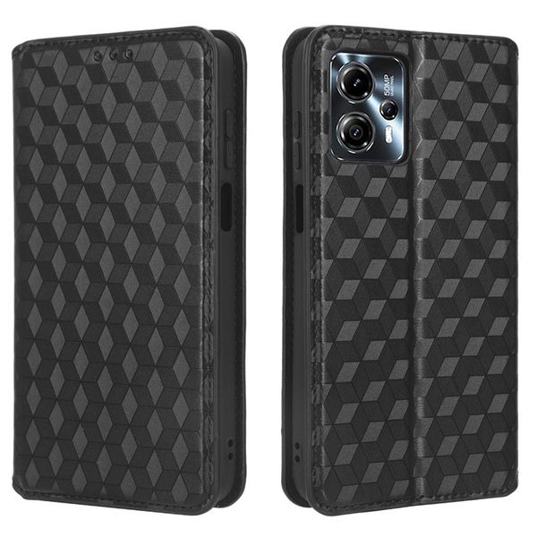 Flip Cover Compatible With Motorola Moto G23 Shockproof Leather Cover