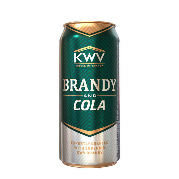 KWV Brandy &amp; Cola 24 x 440ml