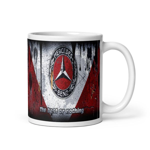 Imaging Architects Mercedes Benz v1 White Glossy Mug